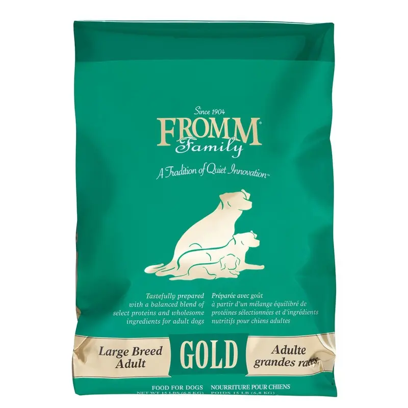 Fromm Adult Gold Large Breed Dry Dog Food - Chicken - 15lb Bag