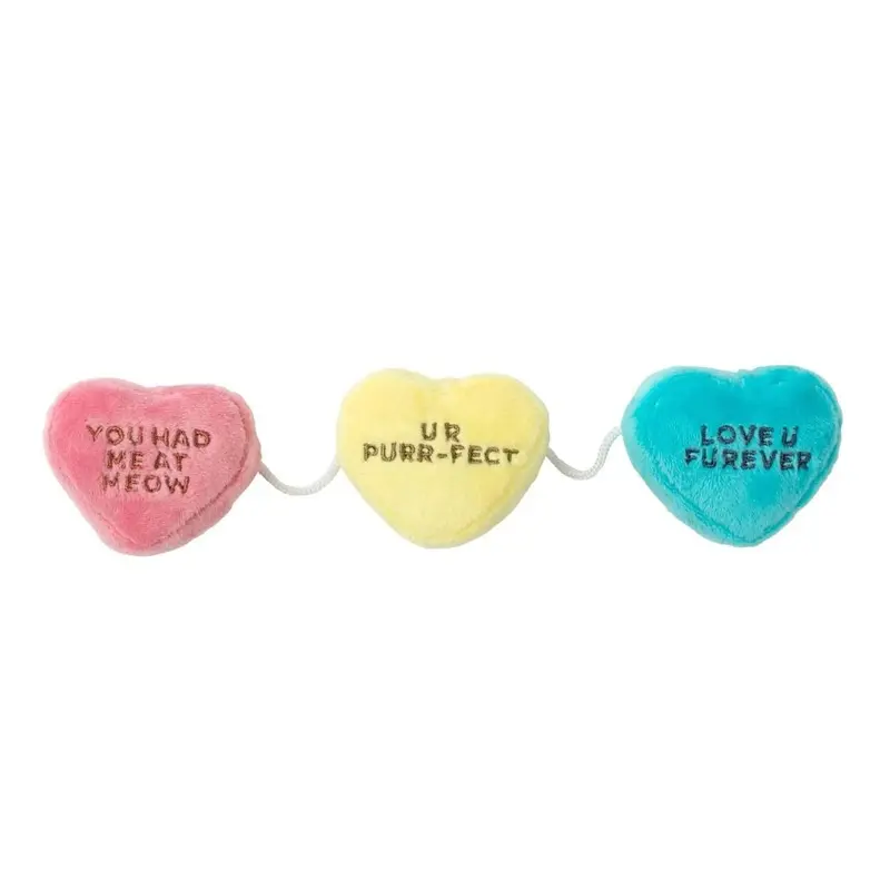 FuzzYard Candy Hearts Cat Toy