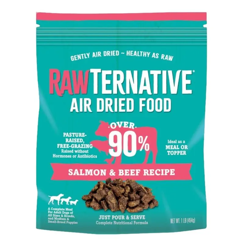 Grandma Mae's RawTernative Salmon & Beef Air-Dried Dog Food 5lb