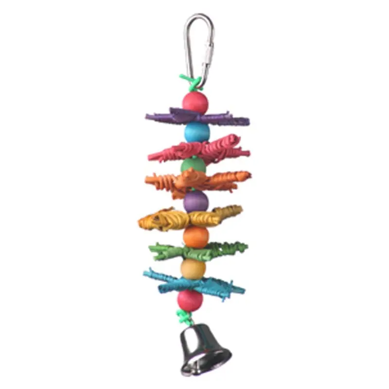 A&E Happy Beaks Starburst With Bells Bird Toy