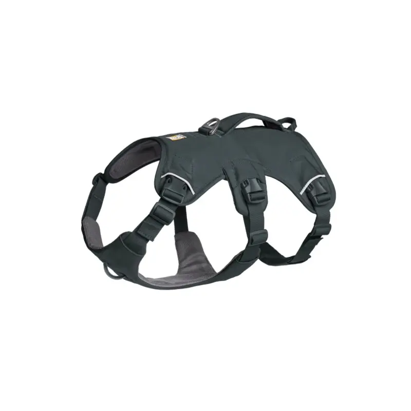 RuffWear Web Master Dog Harness with Handle - L/XL (32-32") - Basalt Grey