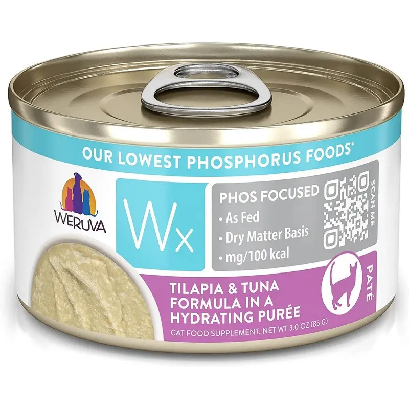 Weruva Tilapia & Tuna Formula Wet Cat Food 3oz