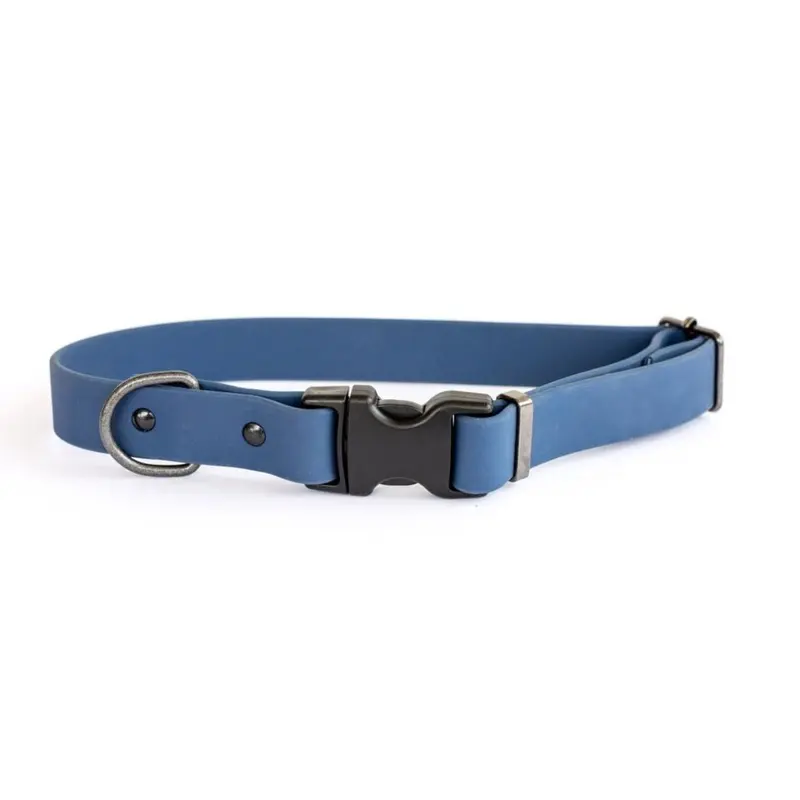Euro-Dog Waterproof Dog Collar Small Navy