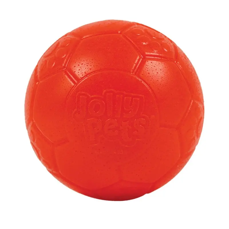 Jolly Pets Mini Soccer Ball Dog Toy 3" Orange