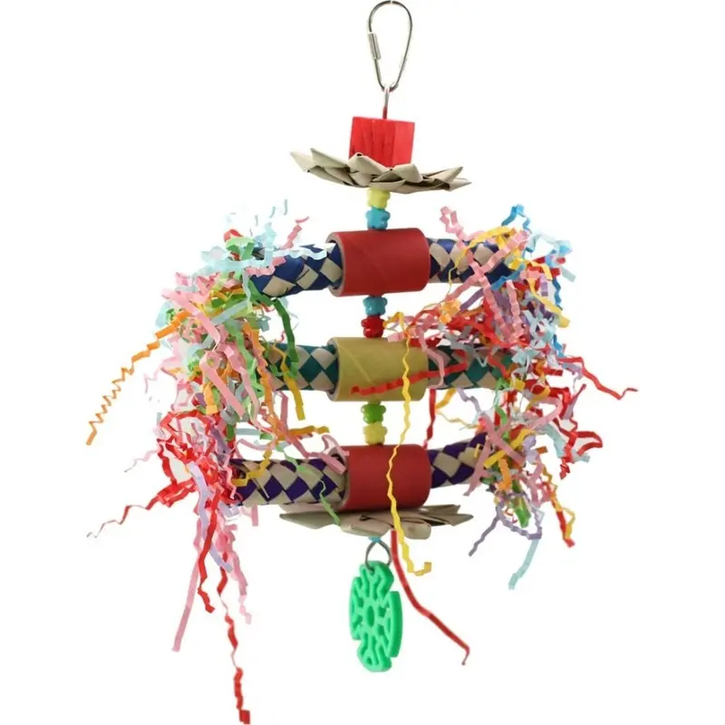 A&E Happy Beaks Jumping Jack Bird Toy