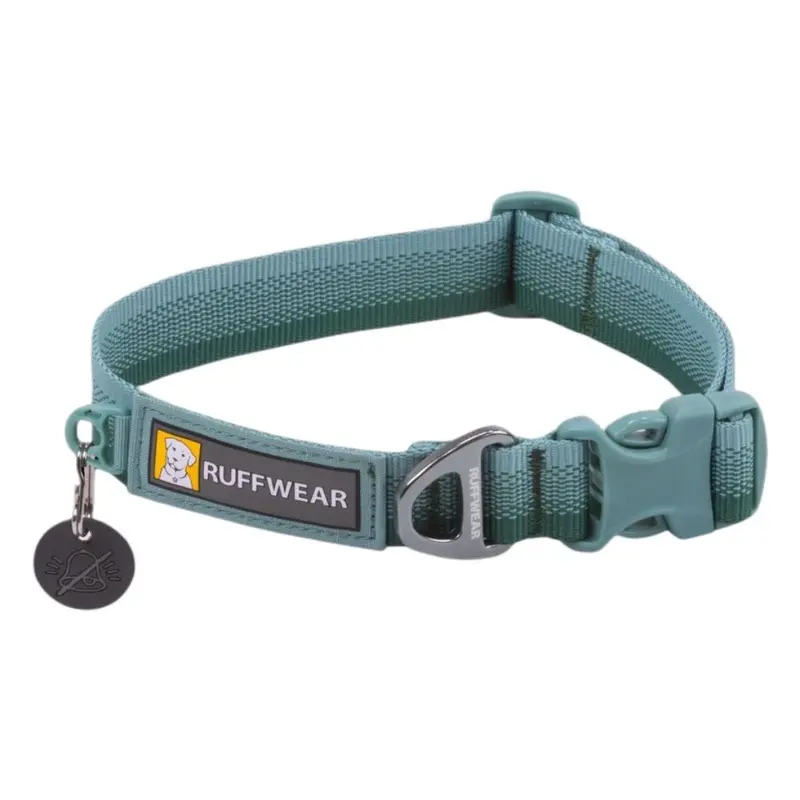 RuffWear Front Range Dog Collar Large 20-26" River Rock Green