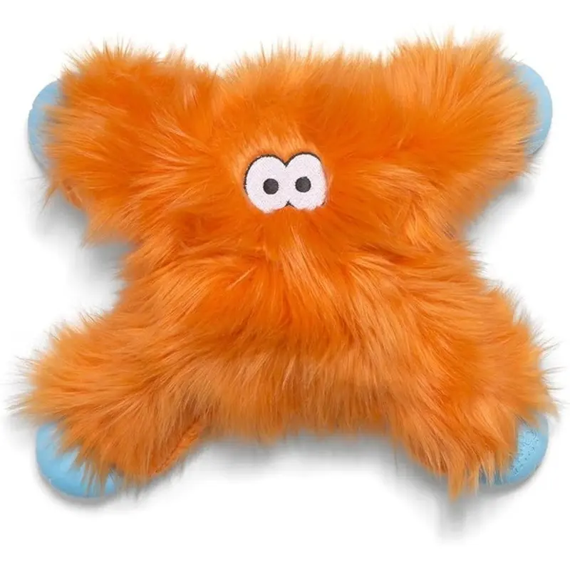 West Paw Rowdies Lincoln Orange Toy for Dogs