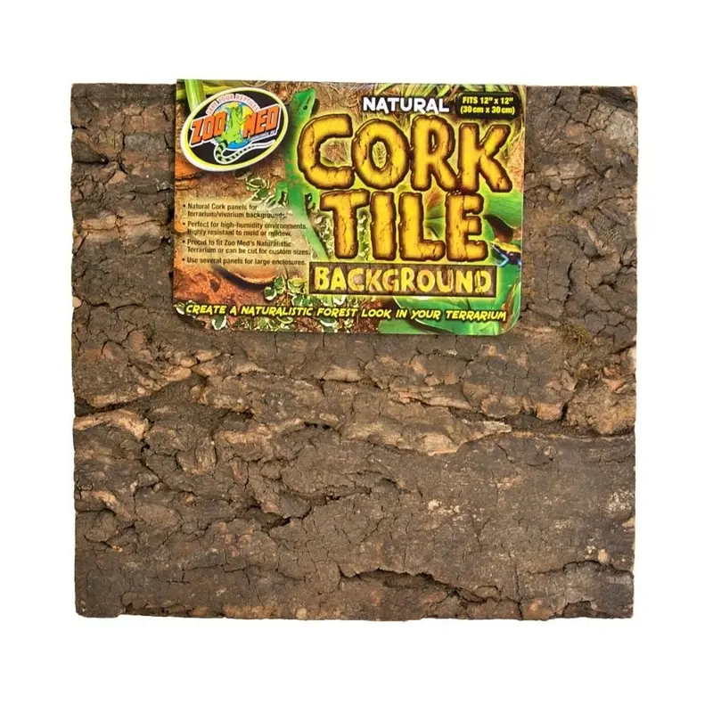 Zoo Med Natural Cork Tile 12"X12" Background