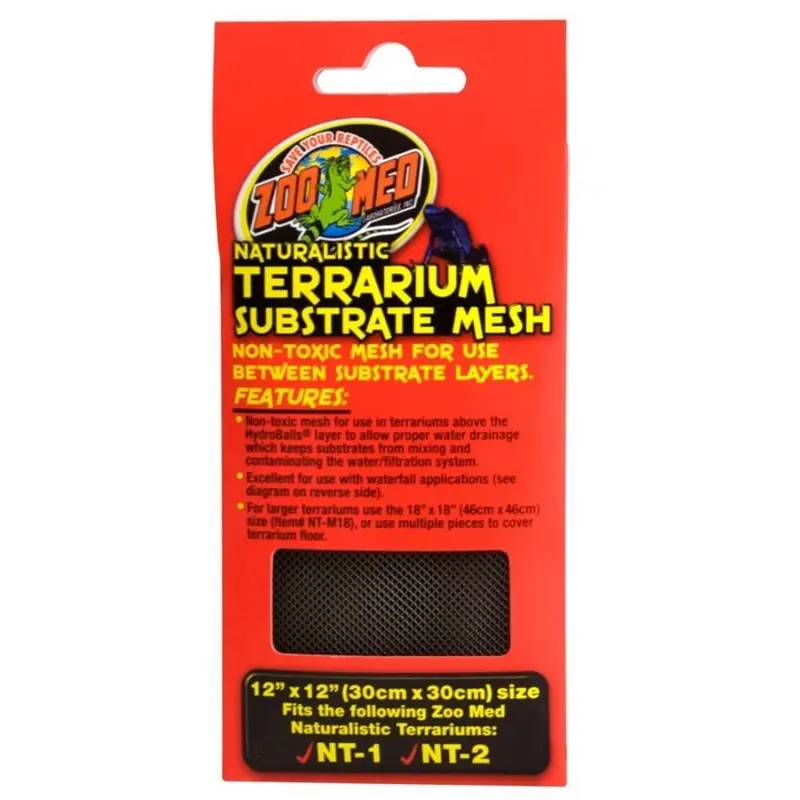 Zoo Med Naturalistic Terrarium Substrate Mesh 12"x12"