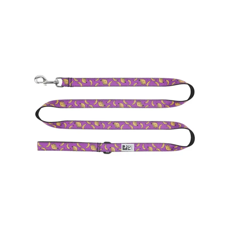 RC PETS Dog Leash, Bananas, 3/4x6'