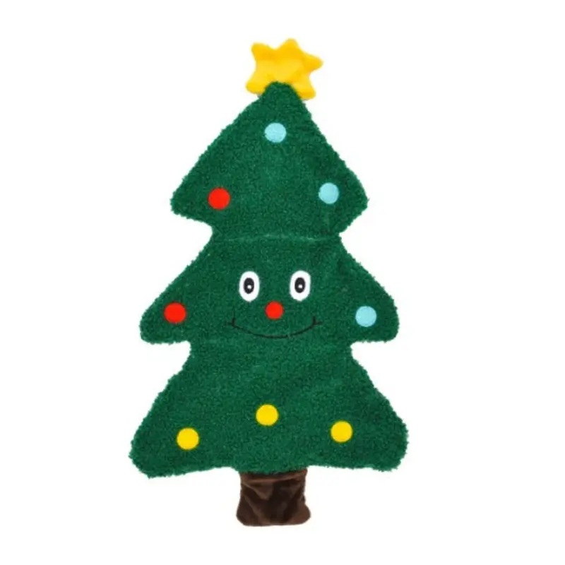 PatchWorkPet Stuffingless Christmas Tree 14" Dog Toy