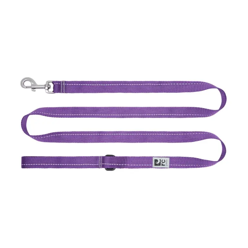 RC PETS Dog Primary Leash, Purple, 1x6'