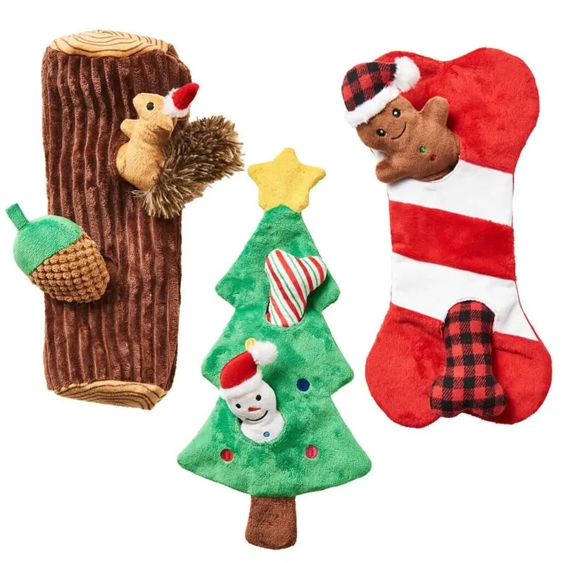 Spot Holiday Puzzle Dog Toys Assorted