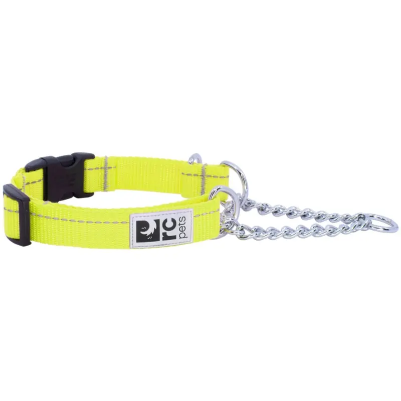 RC PETS Dog Primary Training Clip Collar, Tennis, L, 1"/ 18"-26"
