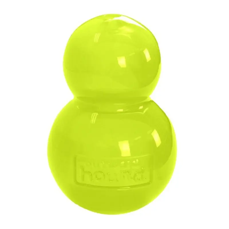 Outward Hound Double-Tuff Interactive Treat Stuffer Durable Dog Chew Toy Green Large