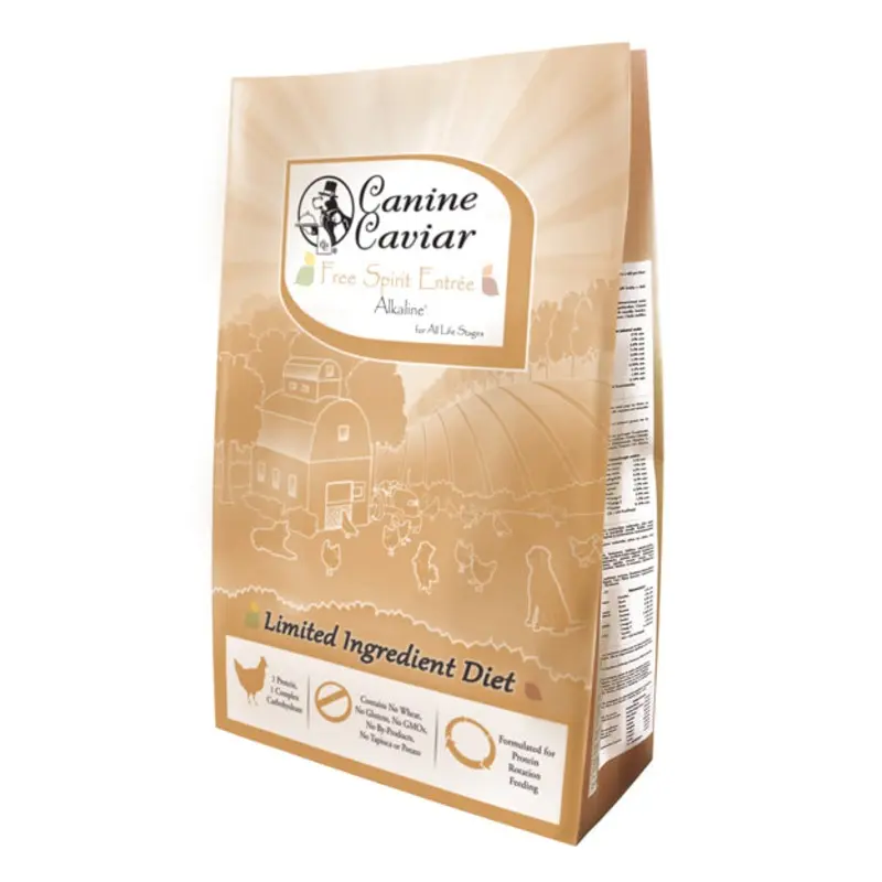 Canine Caviar Free Spirit Chicken & Millet Dry Dog Food 4.4lb