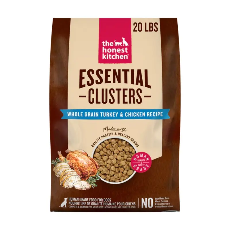 The Honest Kitchen Whole Grain Clusters Dry Dog Food - Chicken & Turkey - 5lb Bag