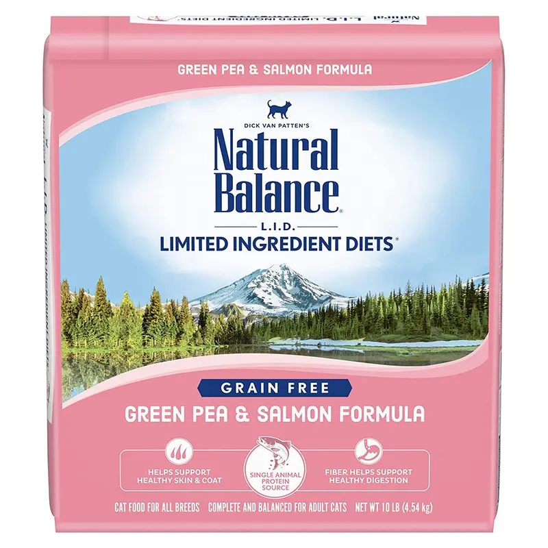 Natural Balance L.I.D. Limited Ingredient Diet - Green Pea & Salmon - 10lb Bag