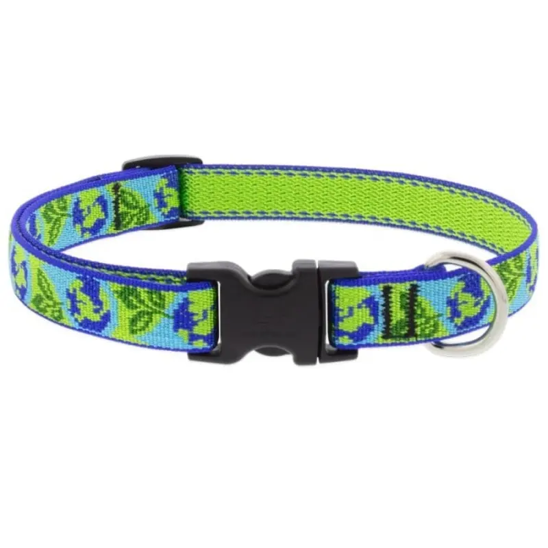Lupine MicroBatch Dog Collar 3/4" x 13"-22" Earth Day