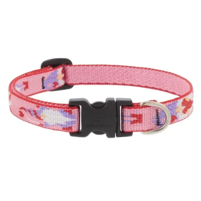 Lupine Holiday Designs Dog Collar 1/2" x 10"-16" Lovable Gnomes
