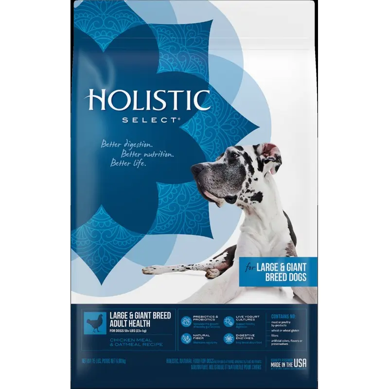 Holistic Select Large & Giant Breed Health Adult Dry Dog Food 30lb
