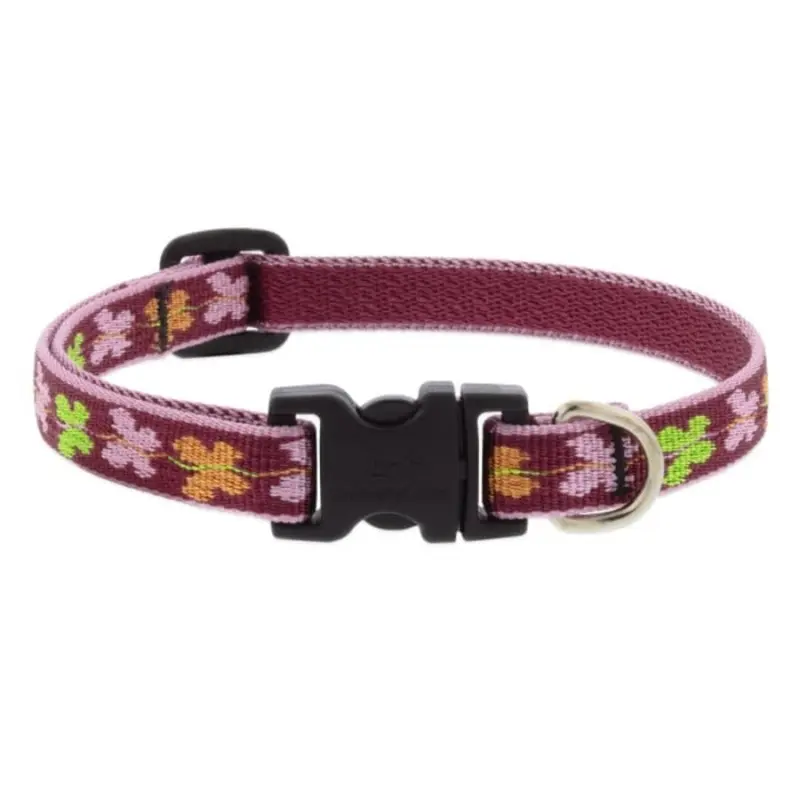 Lupine MicroBatch Dog Collar 1/2" x 8"-12" Spring Blush