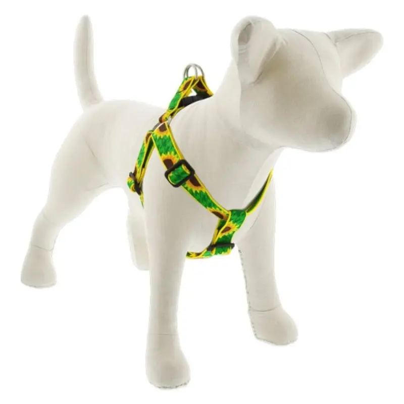 Lupine Step In Dog Harness 3/4" x 20"-30" Sunflowers