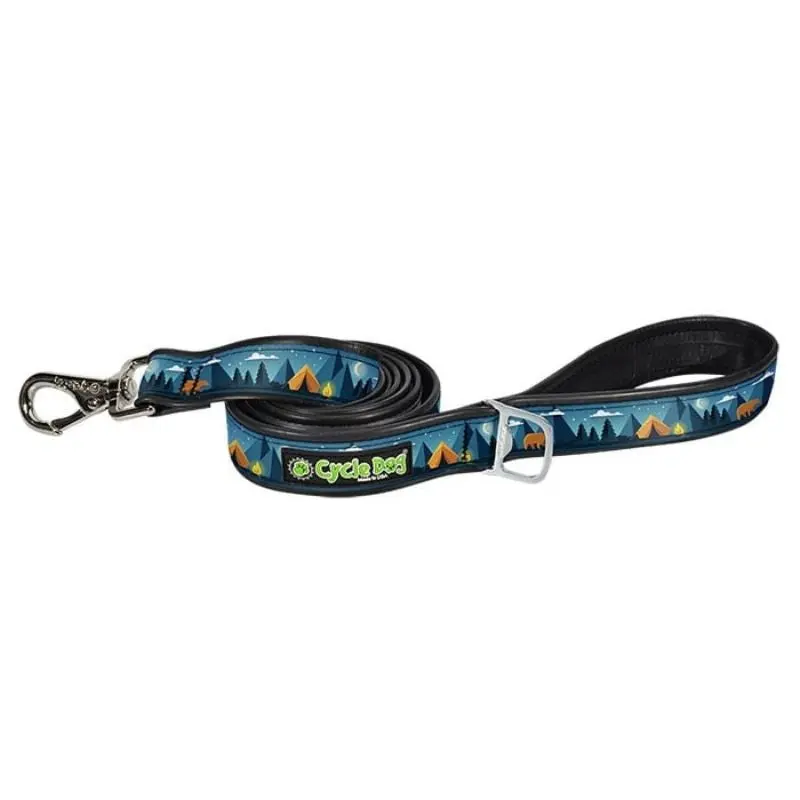 Cycle Dog Dog Leash 6' Blue Camping
