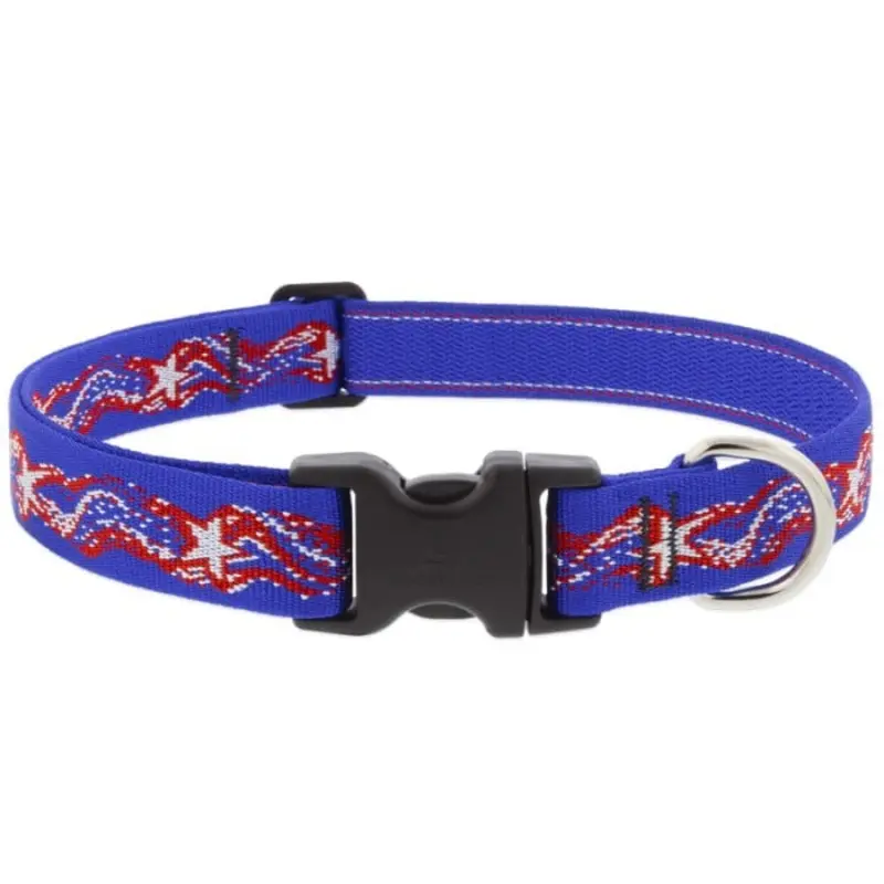 Lupine MicroBatch Dog Collar 1" x 12"-20" Super Star