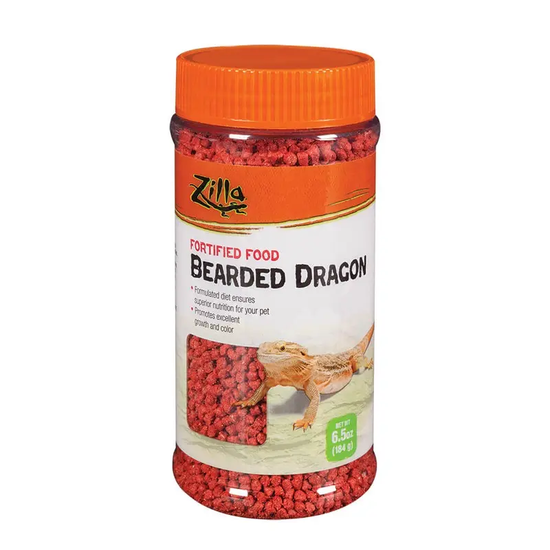 ZILLA Bearded Dragon Extruded Food Pellets 6.5oz