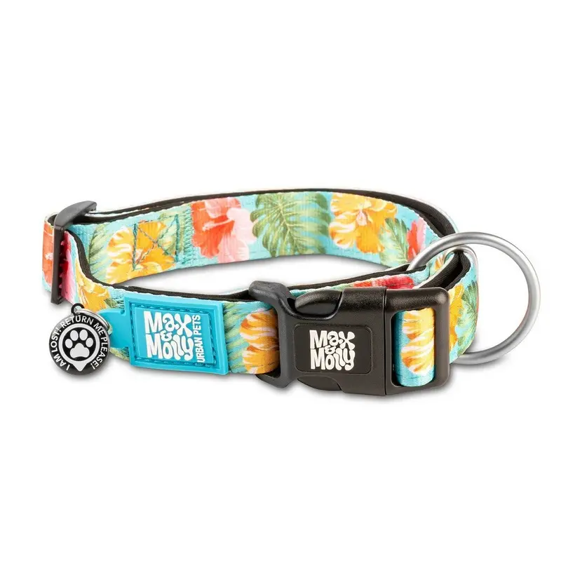 Max&Molly Smart ID Dog Collar Exotique S 11-18"