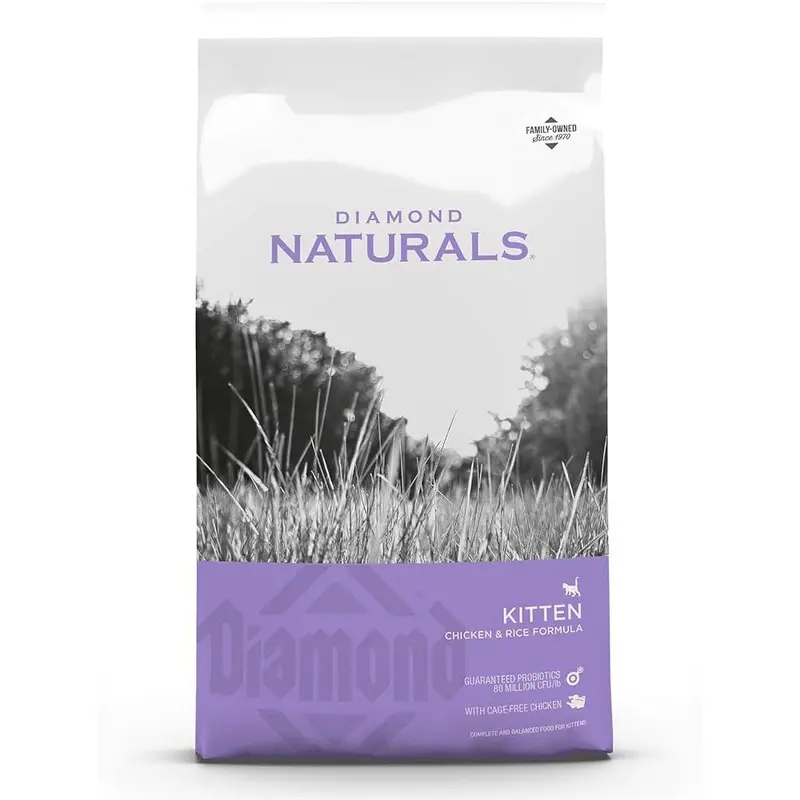 Diamond Chicken & Rice Kitten Dry Cat Food 6lb