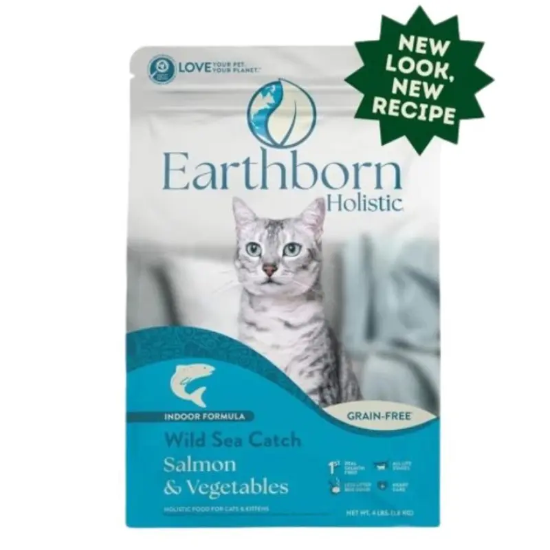 EarthBorn Wild Sea Catch Grain Free Dry Cat Food 12.5lb