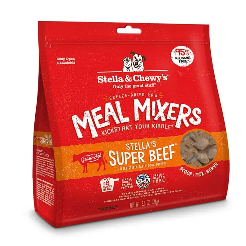Stella & Chewy's Stella's Super Beef Meal Mixers Dog Food 3.5oz