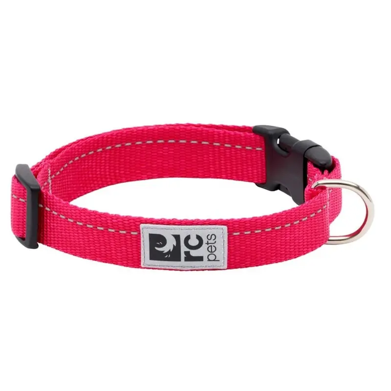 RC Pets Primary Clip Collar Medium Azalea