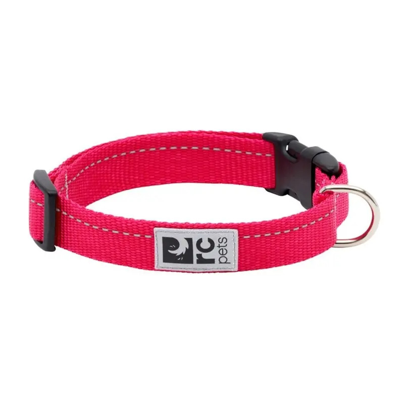 RC Pets Primary Clip Dog Collar X-Small Azalea