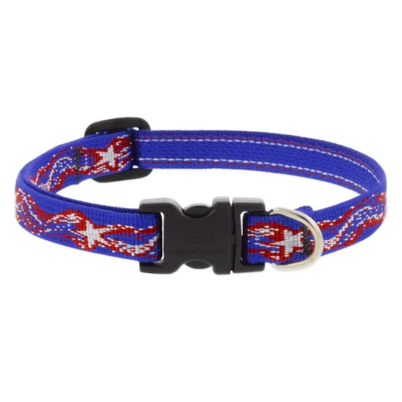 Retired Lupine Adjustable Collar, Super Star, 1/2"x8-12"
