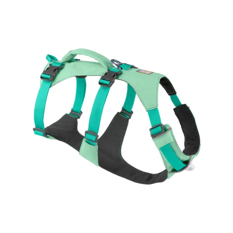 RUFFWEAR Flagline Dog Harness with Handle, Sage Green, XSmall, 17-22in