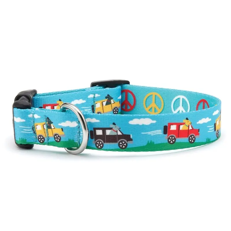 Up Country Beep Beep Printed Dog Collar X-Large