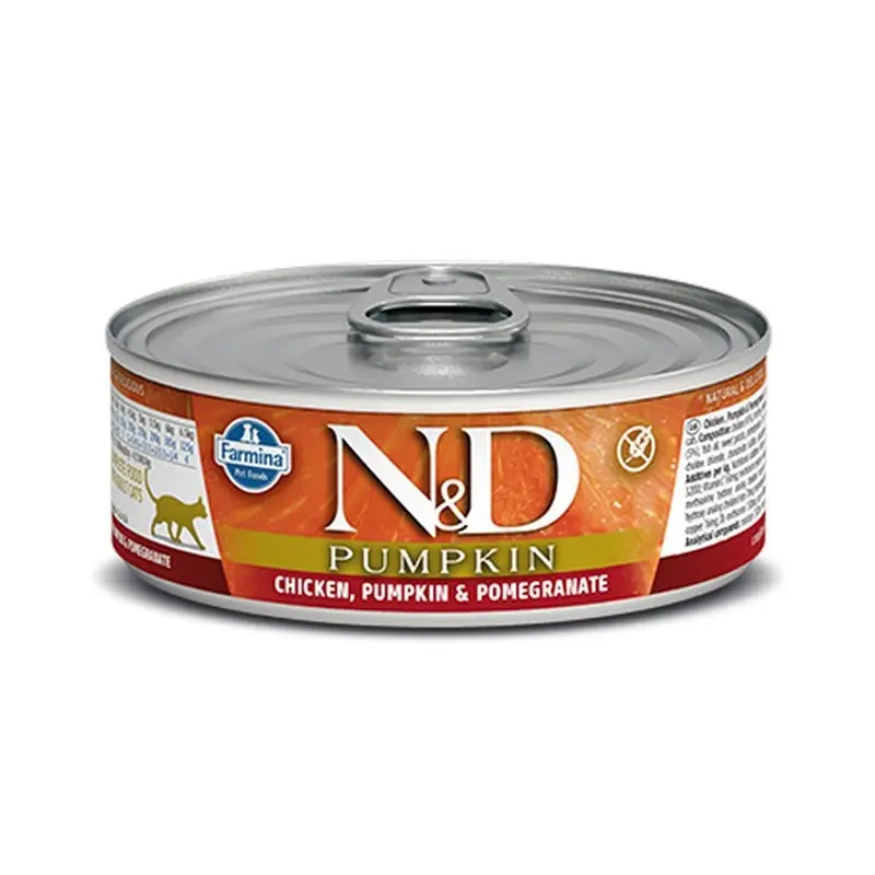 Farmina N&D Pumpkin Grain-Free Wet Cat Food - Chicken & Pomegranate - 2.81oz