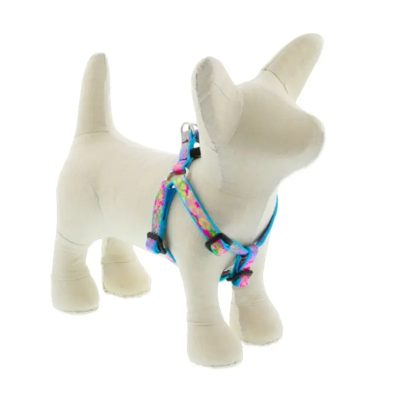 Lupine Step In Dog Harness 1" x 19-28" Cottage Garden