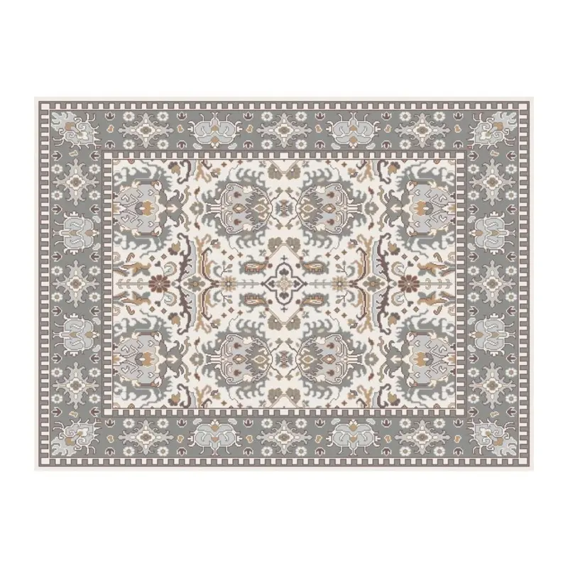 The Avalon Society Pet Mat Nordic Frost 3'x4' Washable