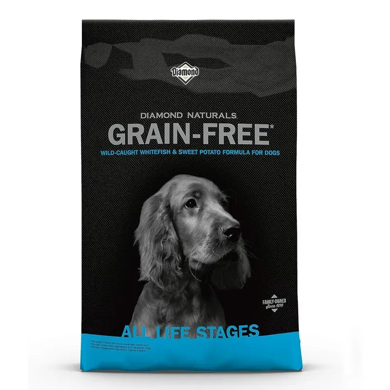 Diamond Whitefish & Sweet Potato Grain Free Dry Dog Food 14lb