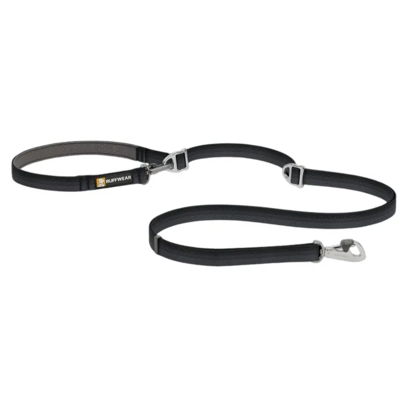 RuffWear Switchbak Double-Ended Dog Leash 7' Basalt Gray
