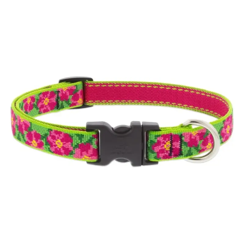 LUPINE Petunias Collar for Dogs, 1'x12-20"