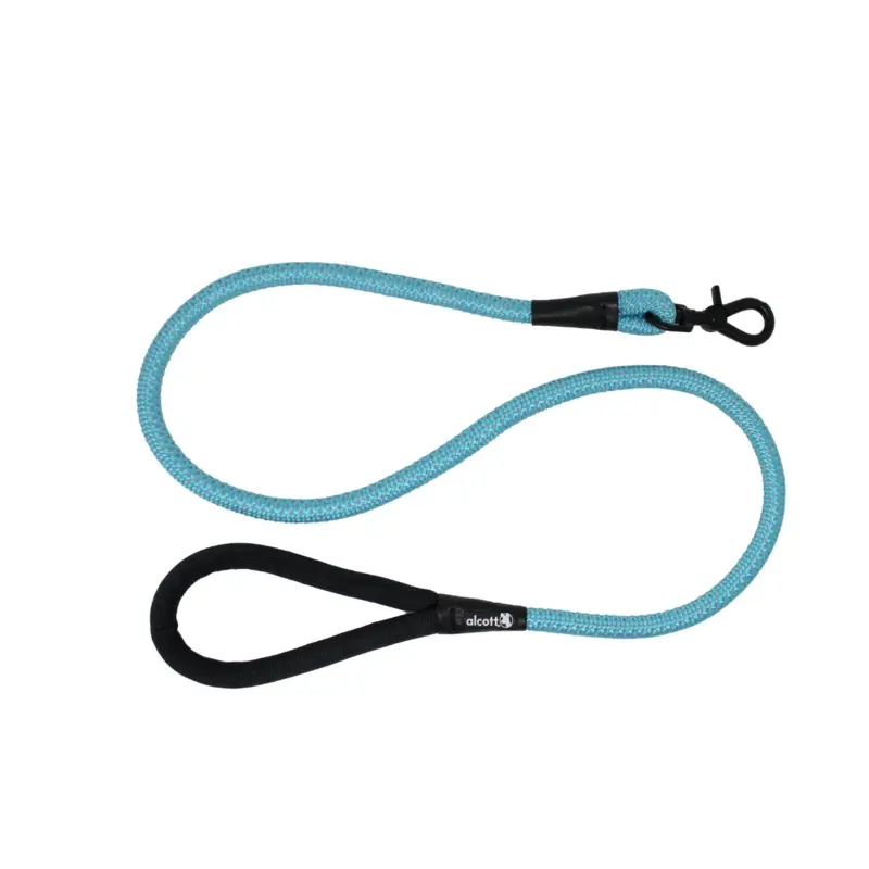 Alcott Rope Leash for Dogs, Blue, Medium, 5'