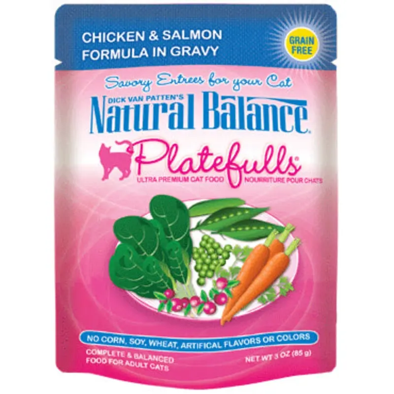 Natural Balance Chicken & Salmon Formula in Gravy 3oz