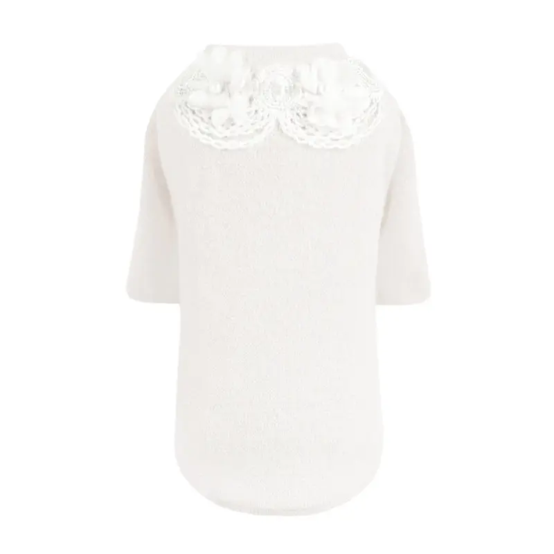 Sweet Magnolia Dog Sweater Cream