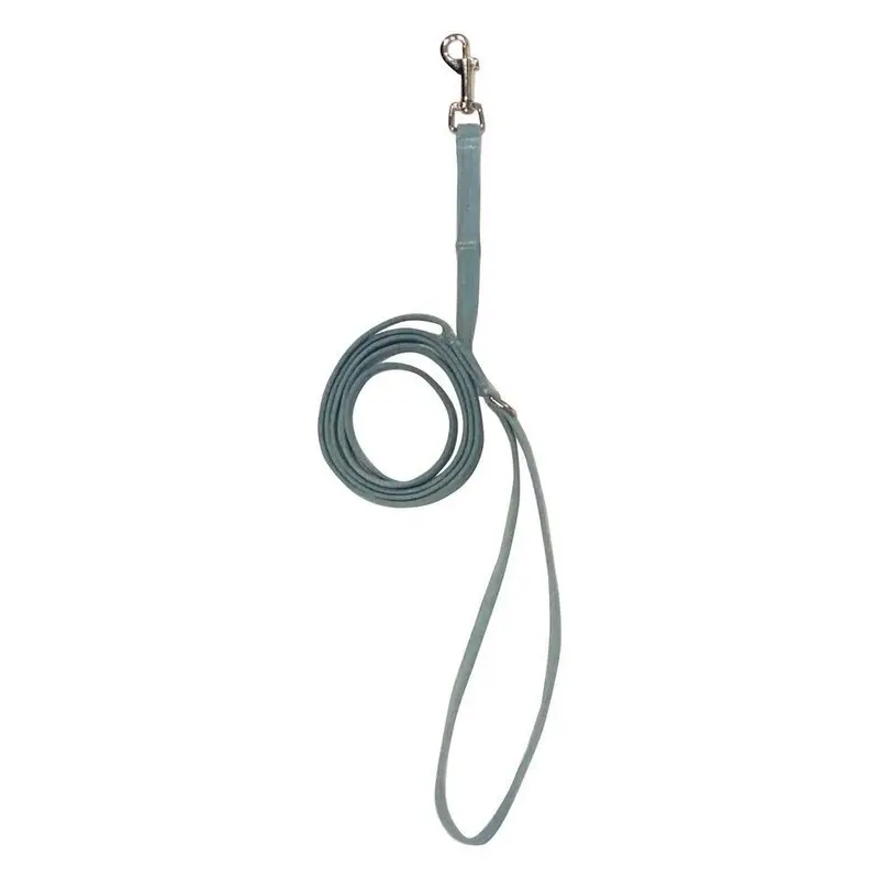 Ultrasuede Dog Leash Horizon Blue
