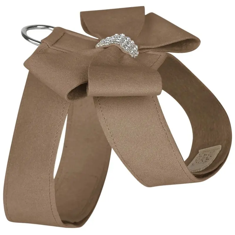Nouveau Bow Tinkie Dog Harness Fawn